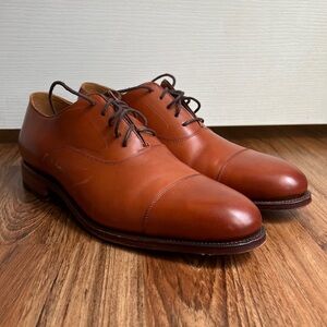 Meermin Cap Toe Oxford Dress Shoes in Copper color Size 9